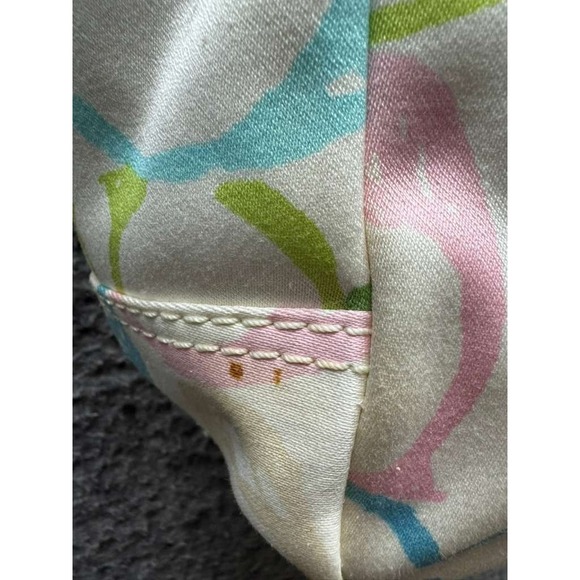 NWD Coach M05K-247 Hampton Pastel Signature Scribble Canvas Tote Bag Multicolor - Picture 11 of 16